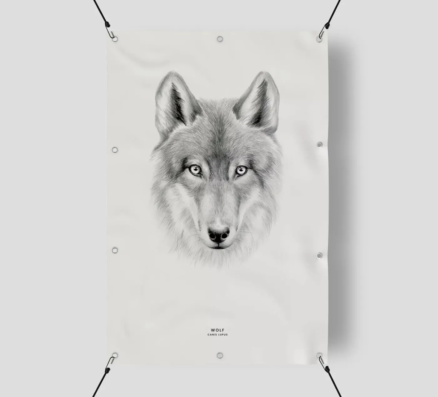 Wolf telo in pvc da Flora & Fauna