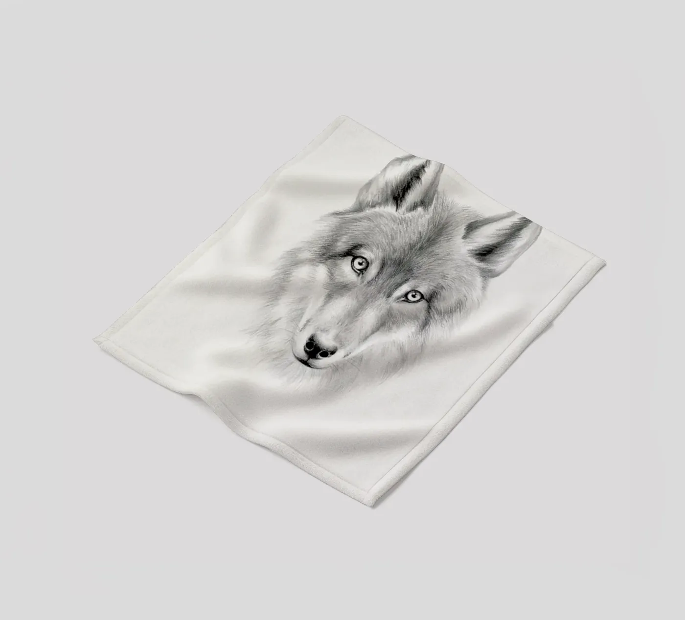 Wolf fleecedeken van Flora & Fauna