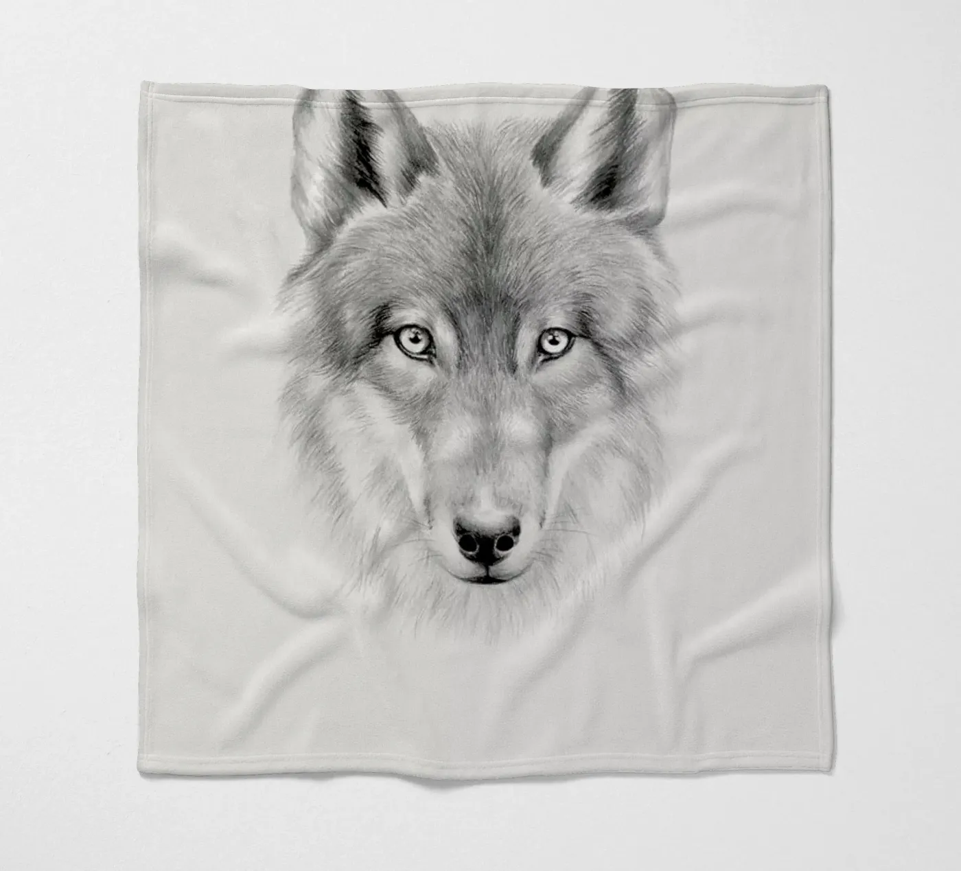 Wolf fleecedeken van Flora & Fauna