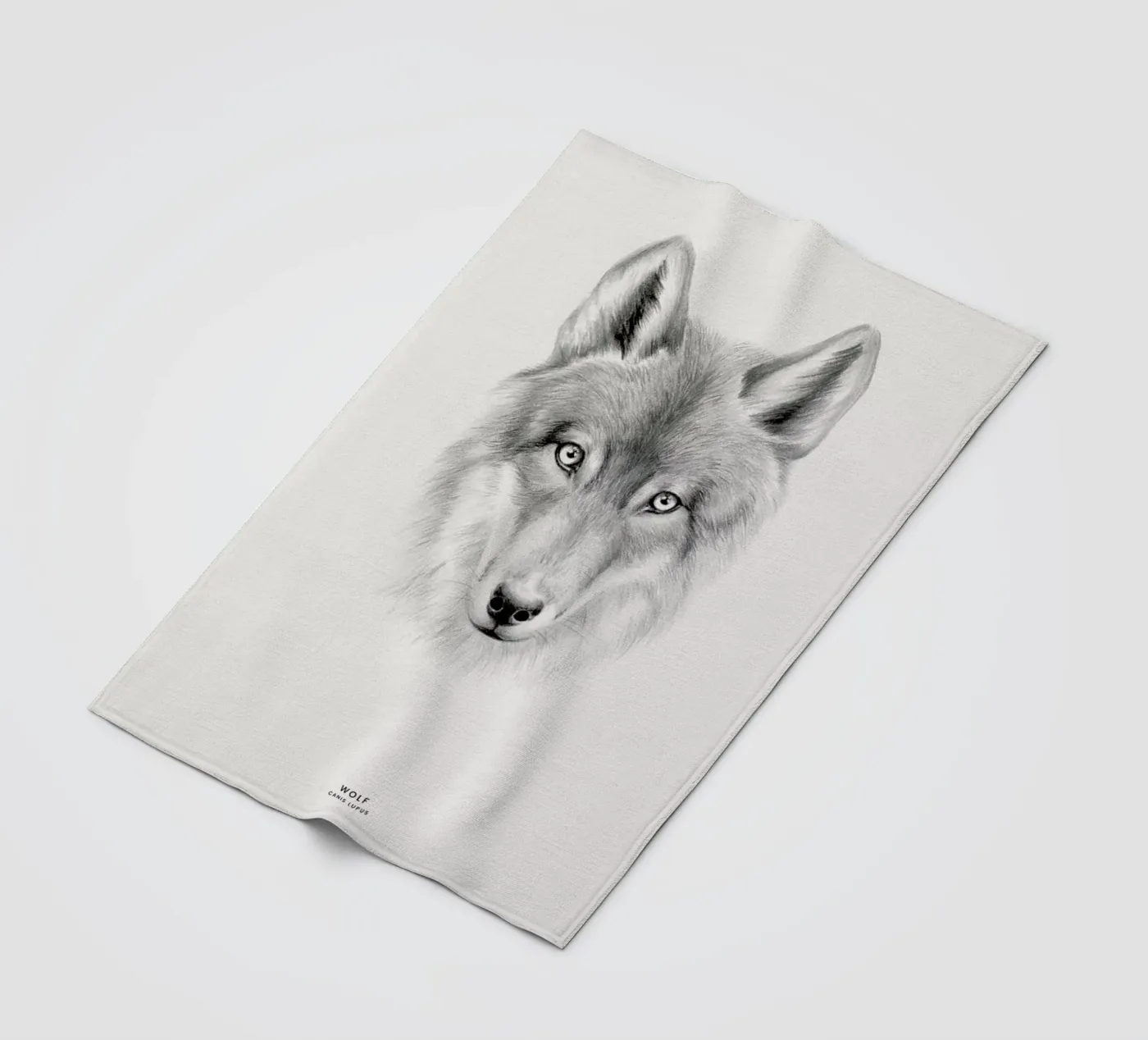 Wolf fleecedeken van Flora & Fauna