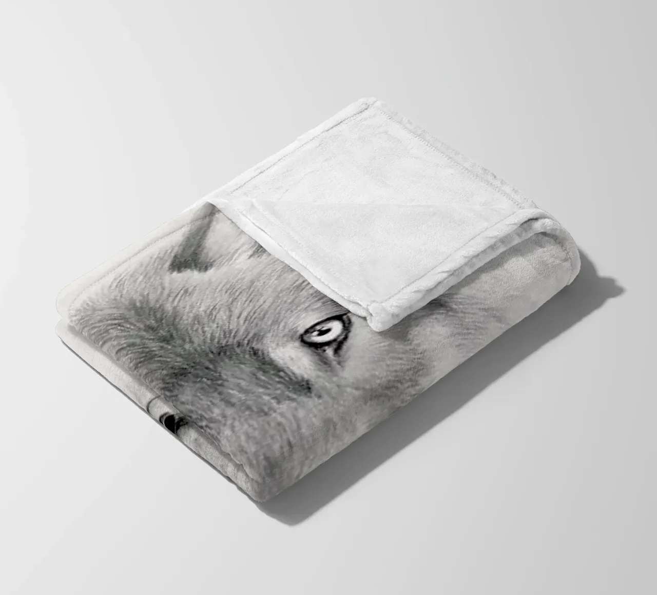 Wolf Fleecedecke von Flora & Fauna