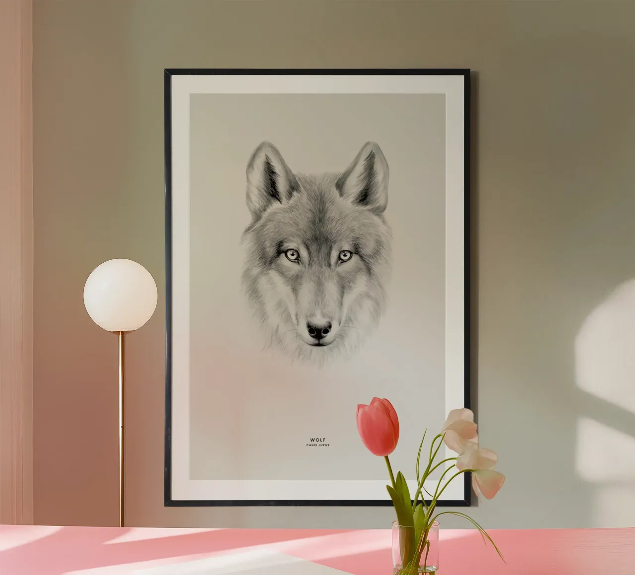 Wolf poster da Flora & Fauna