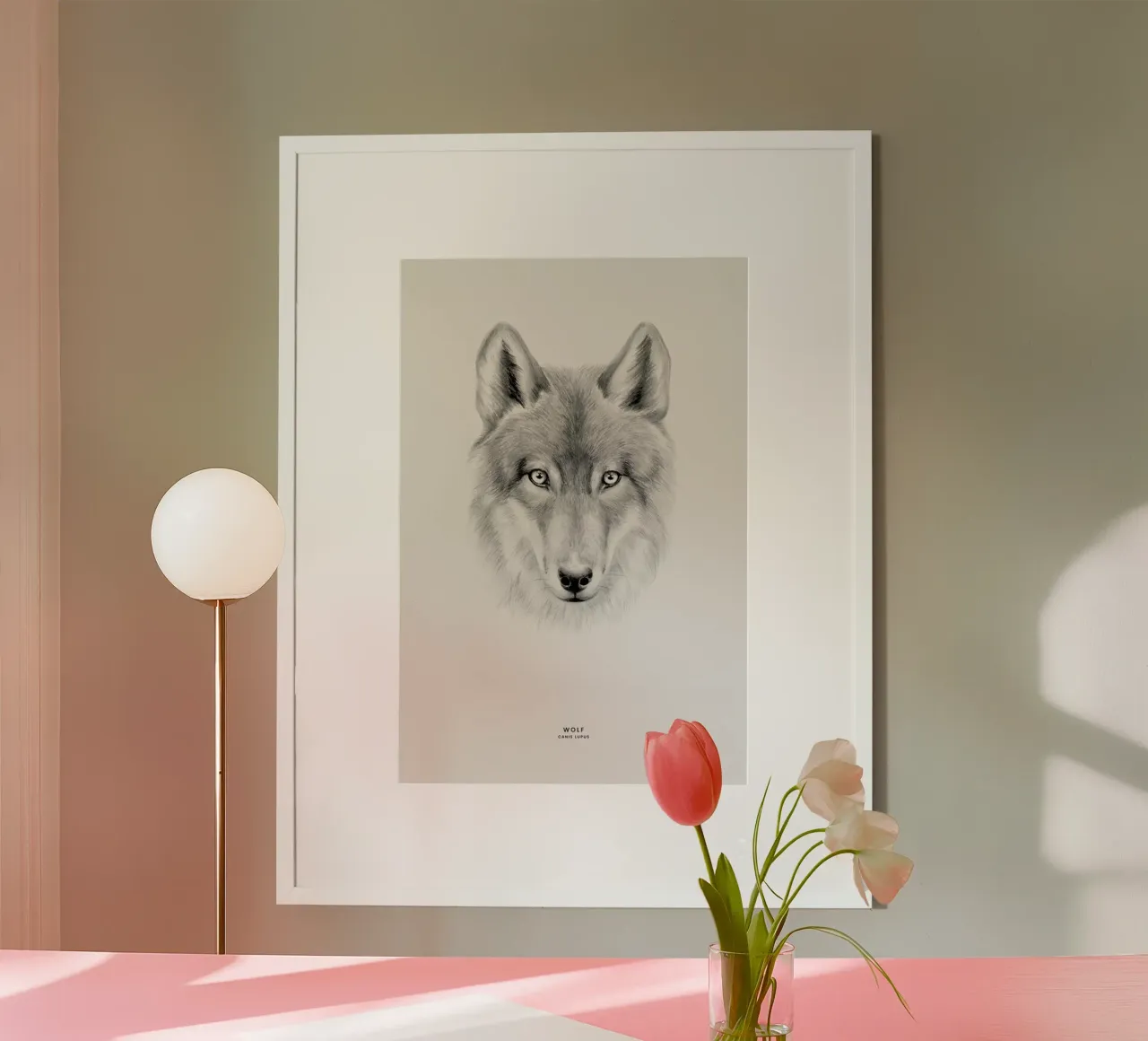 Wolf poster da Flora & Fauna