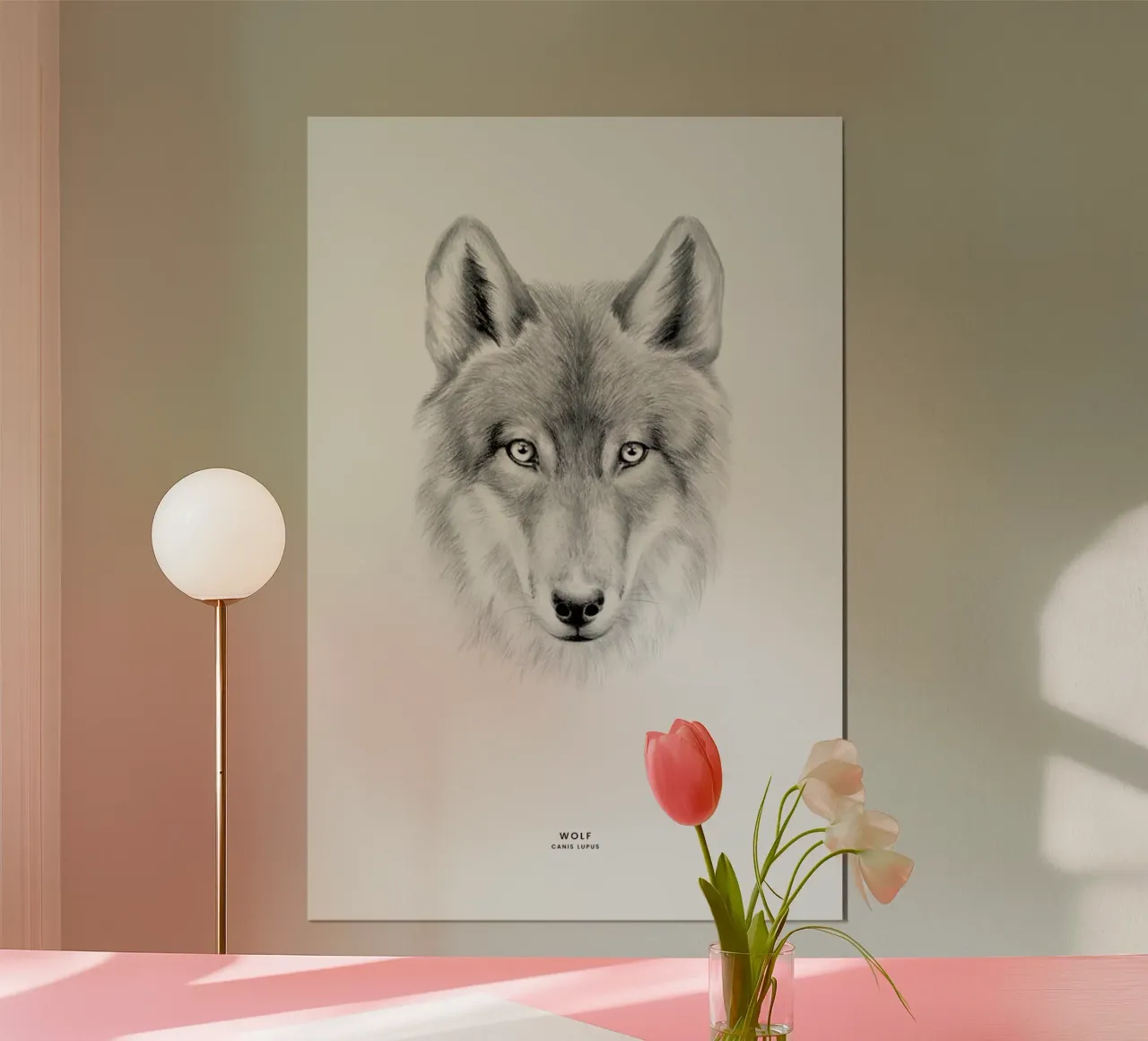 Wolf poster da Flora & Fauna