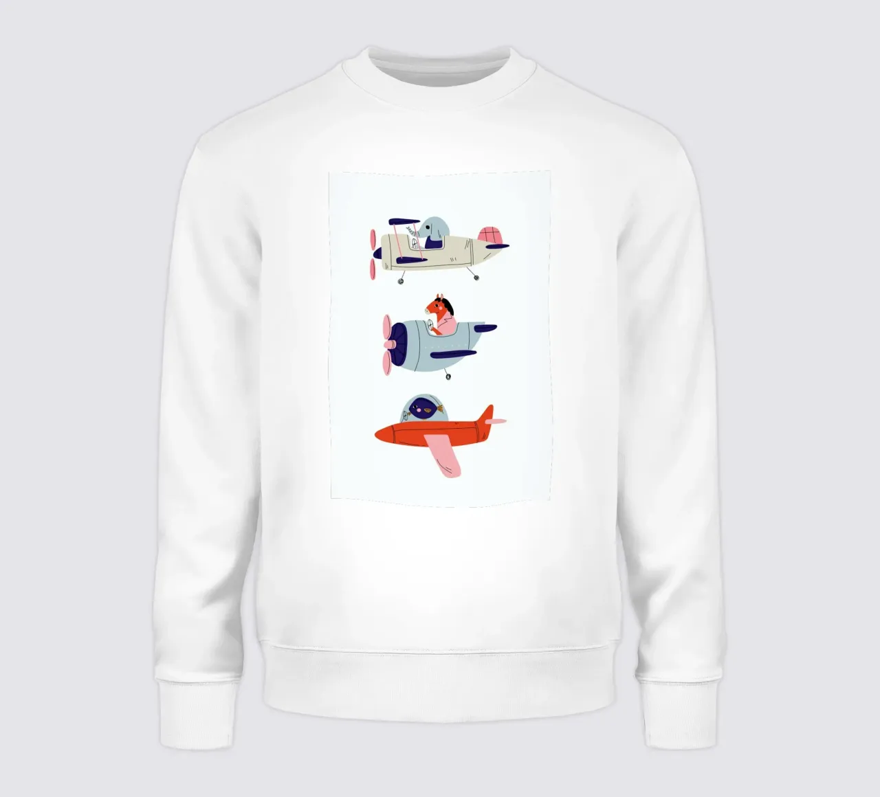 Aeroplane Race II felpa da Little Flourishes