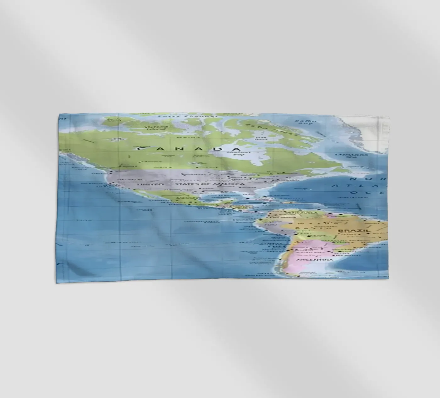 World map telo mare da Aiden Garcia