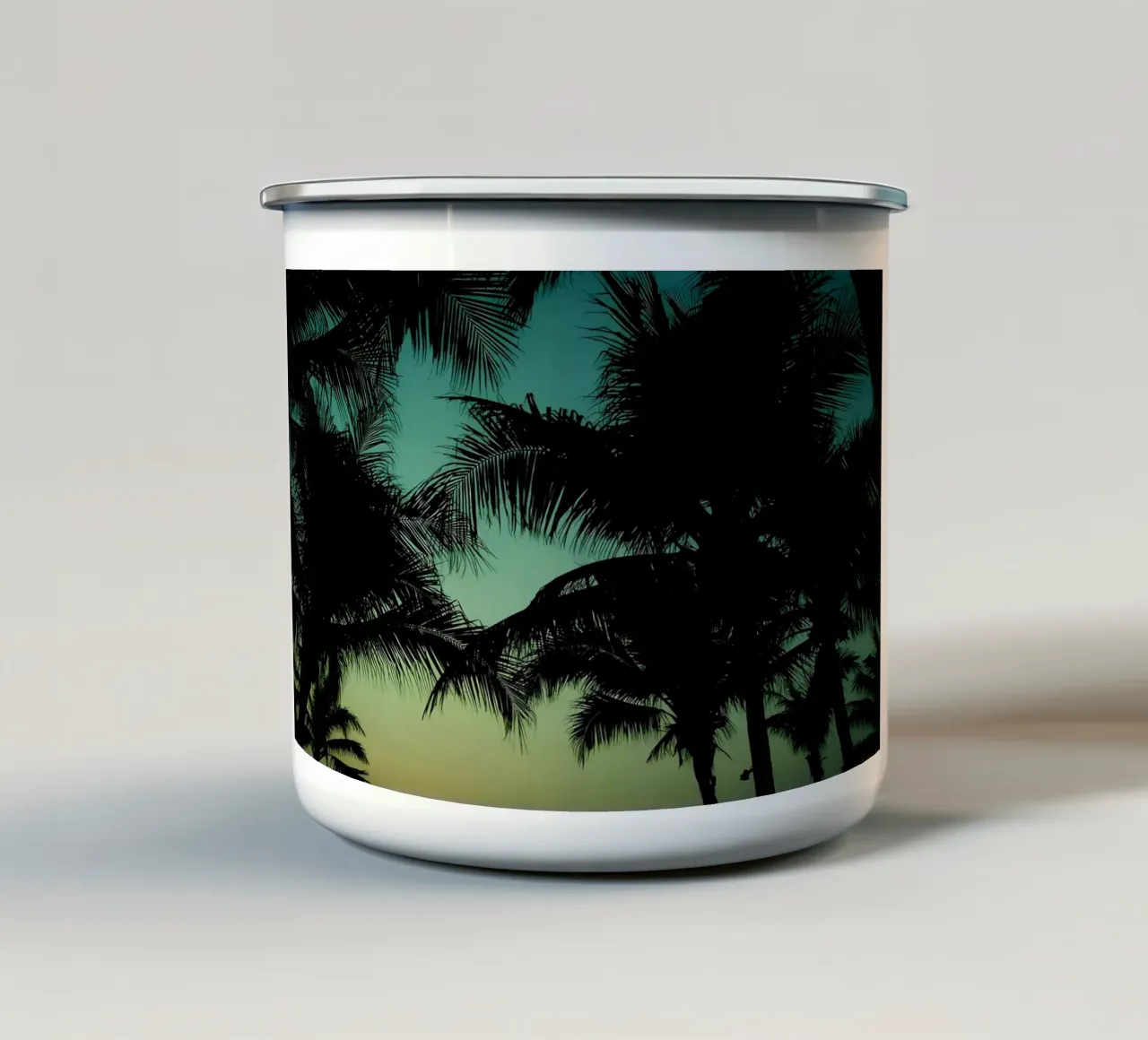 Palme tazza in smalto da Matthew Katz