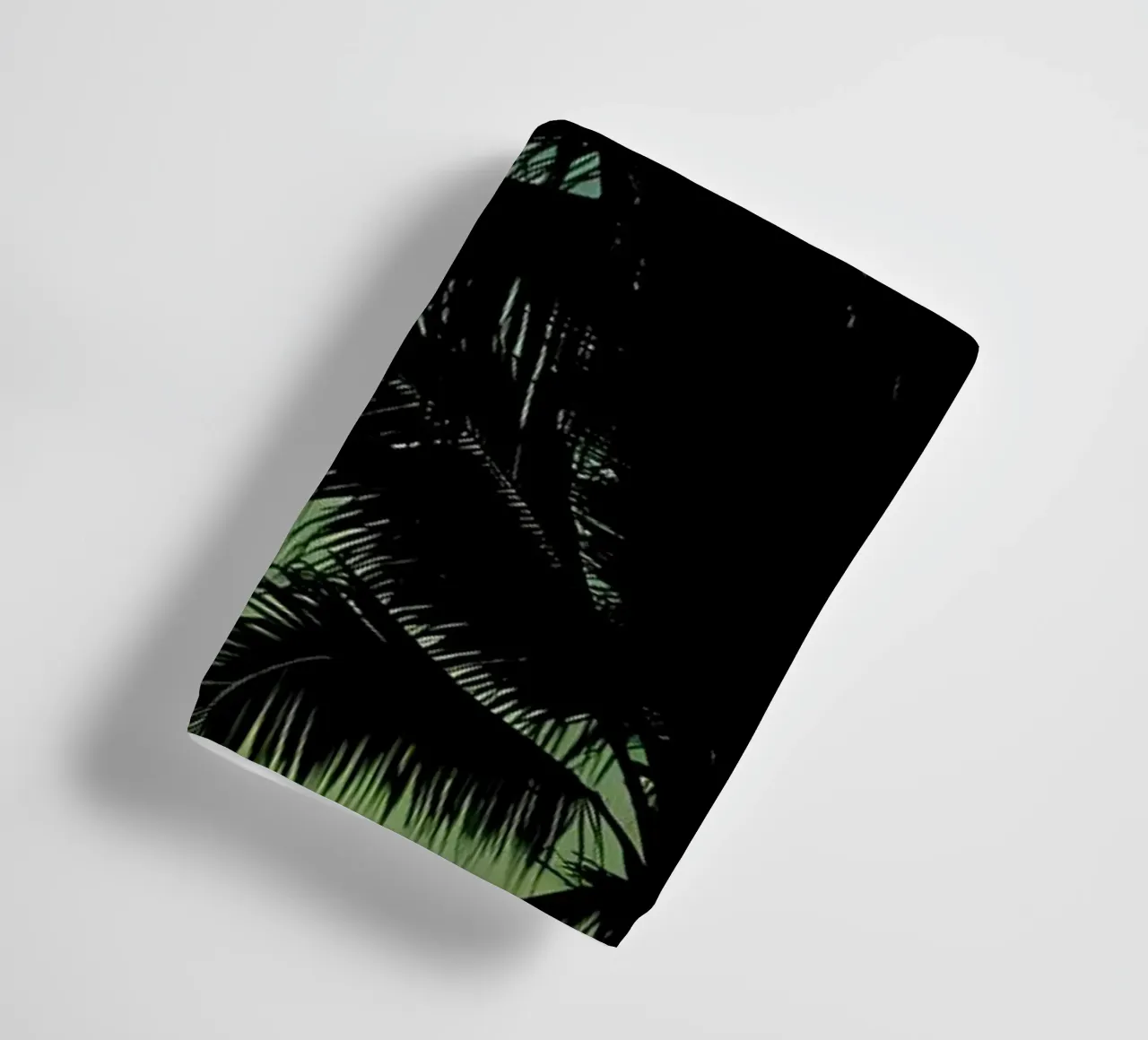 Palm trees towel by Matthew Katz