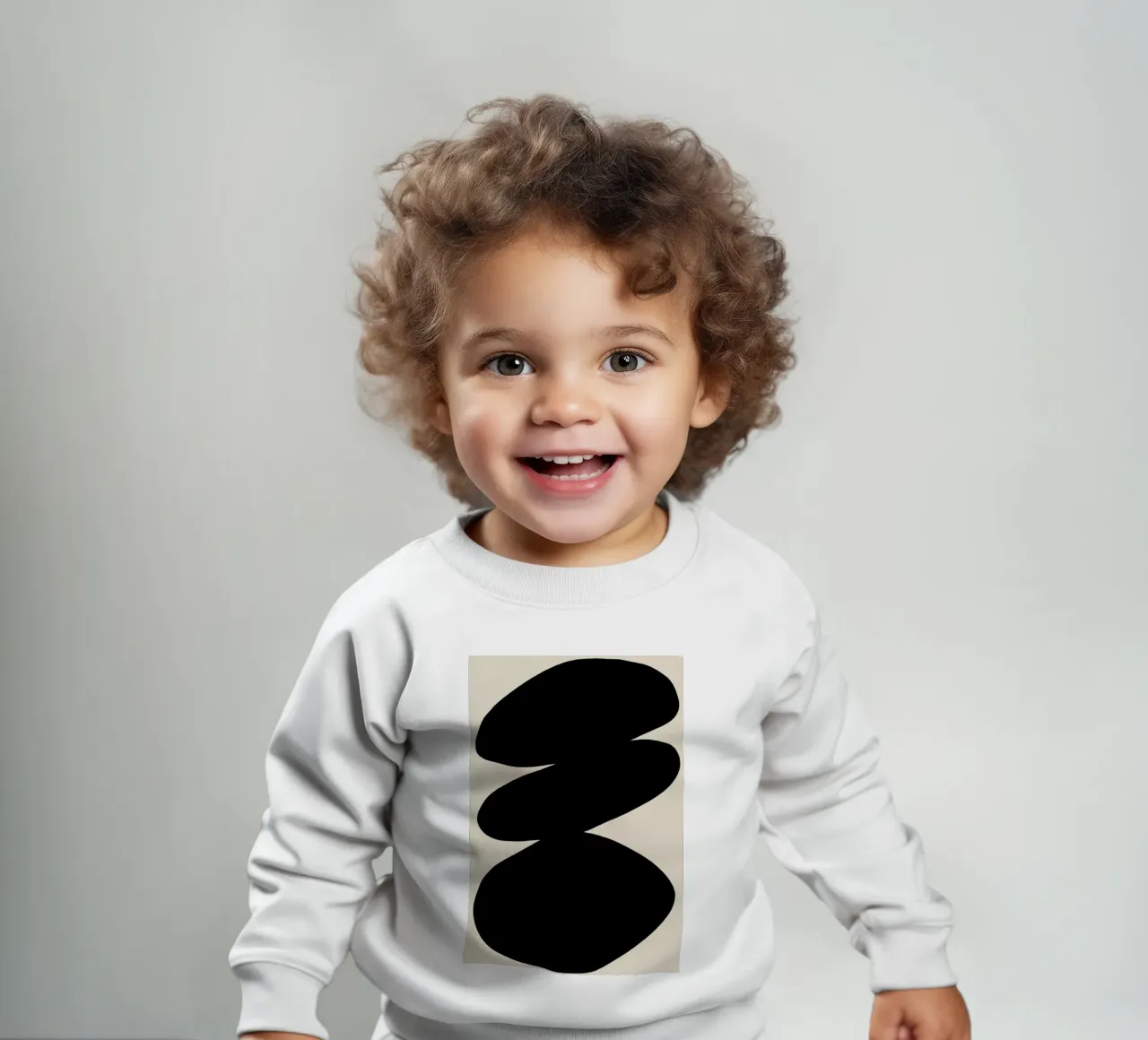 Pebbles felpa neonato da Graphite