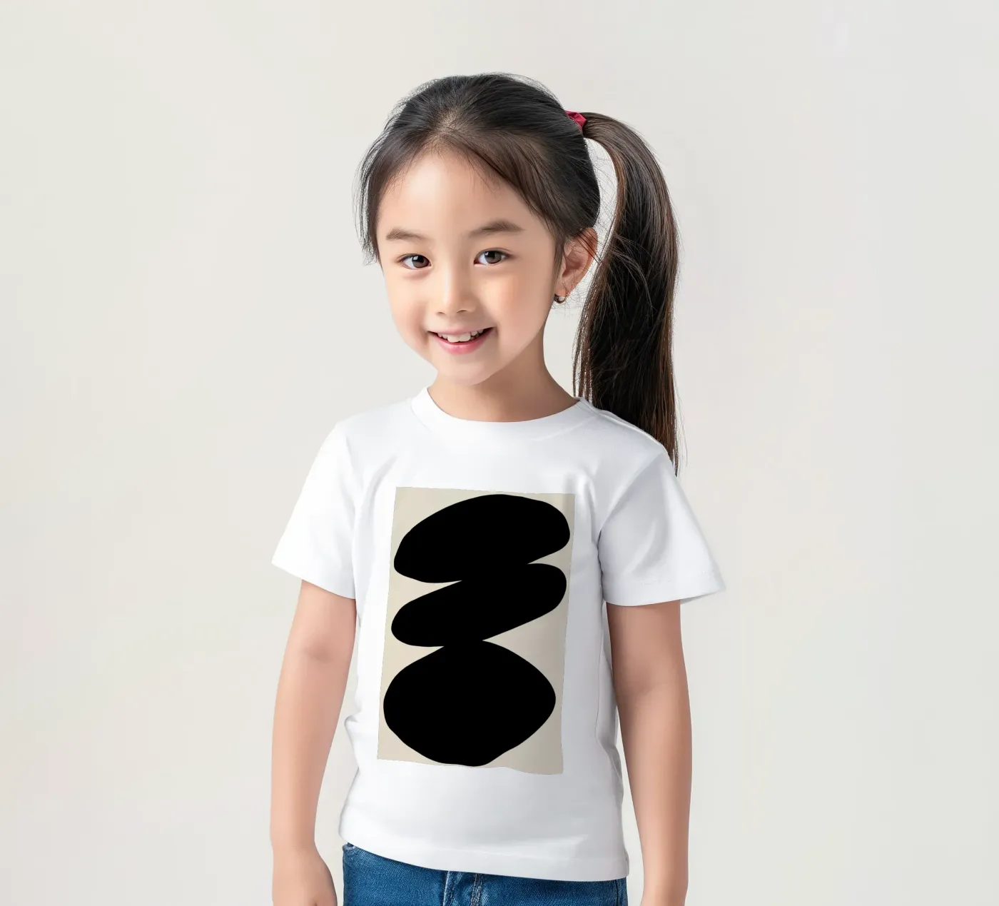 Pebbles t-shirt bambini da Graphite