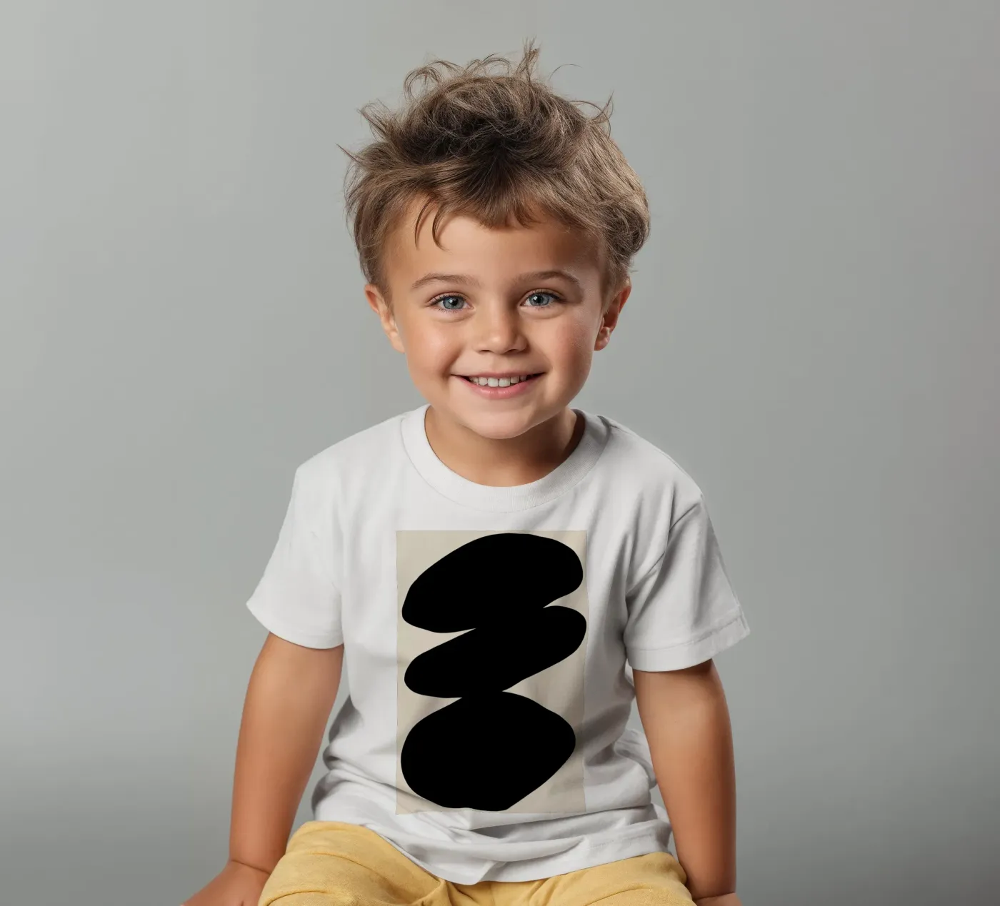 Pebbles t-shirt bambini da Graphite