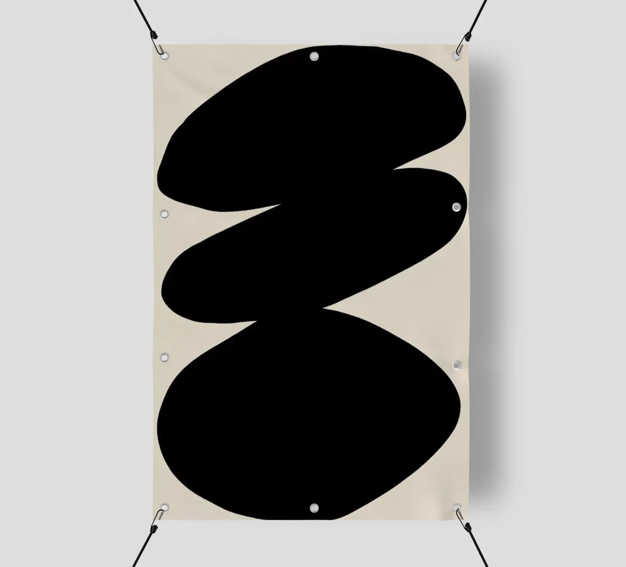 Pebbles telo in pvc da Graphite