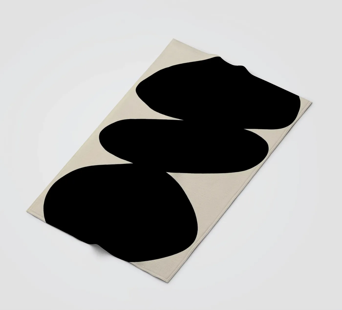 Pebbles Fleecedecke von Graphite