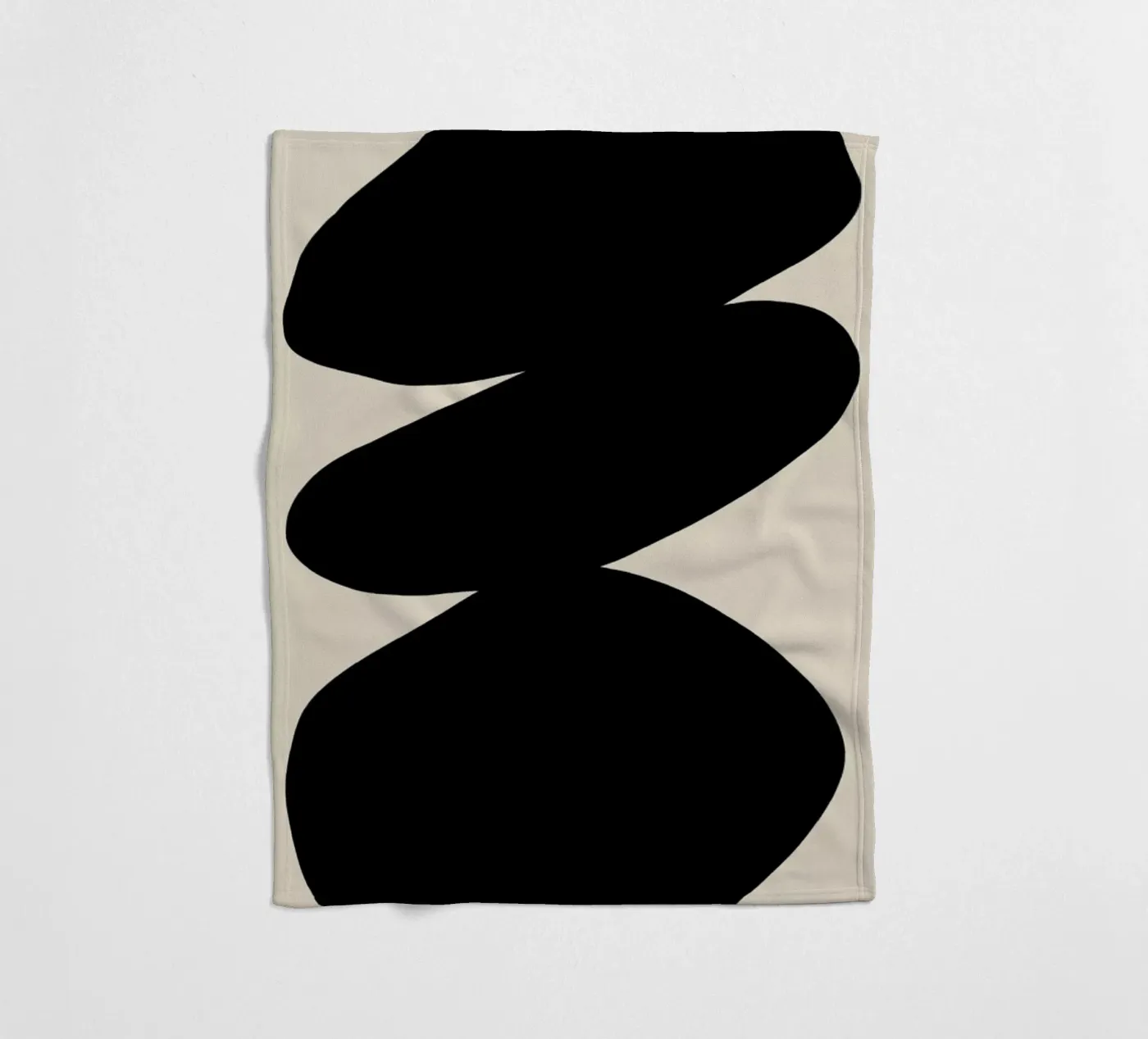 Pebbles Fleecedecke von Graphite