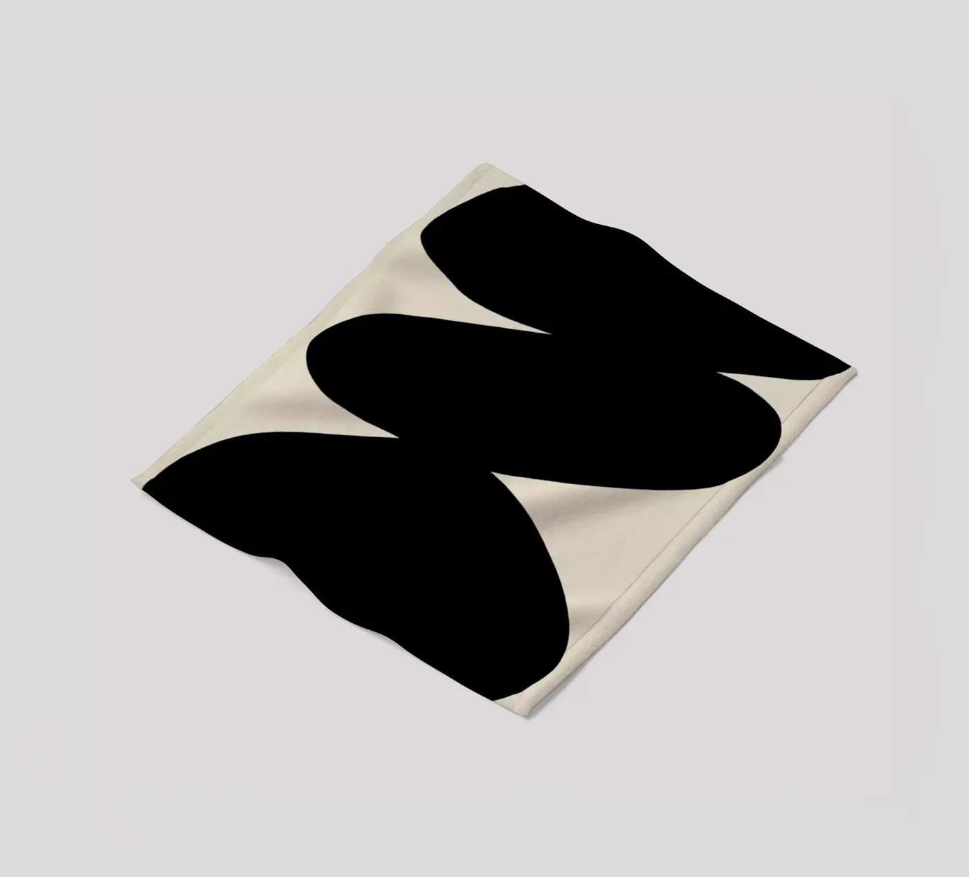 Pebbles Fleecedecke von Graphite