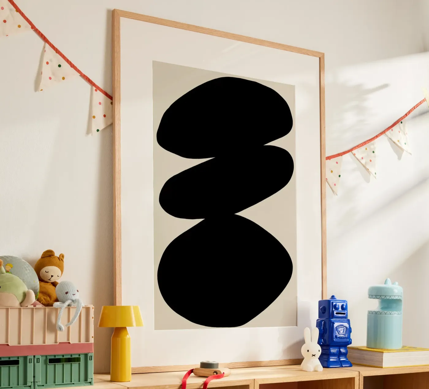 Pebbles poster van Graphite