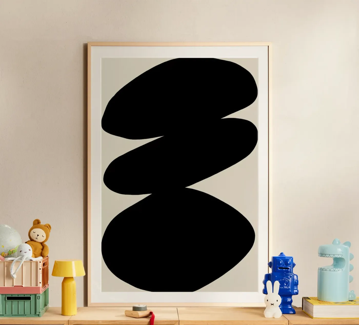 Pebbles poster van Graphite