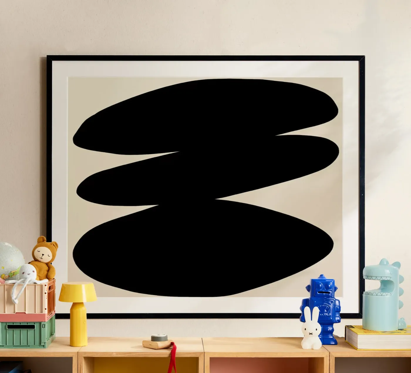 Pebbles poster van Graphite