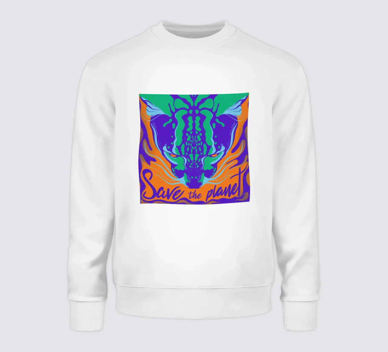Save the Planet felpa da Kika illu