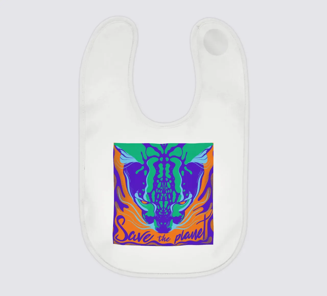 Save the Planet bavaglino da Kika illu