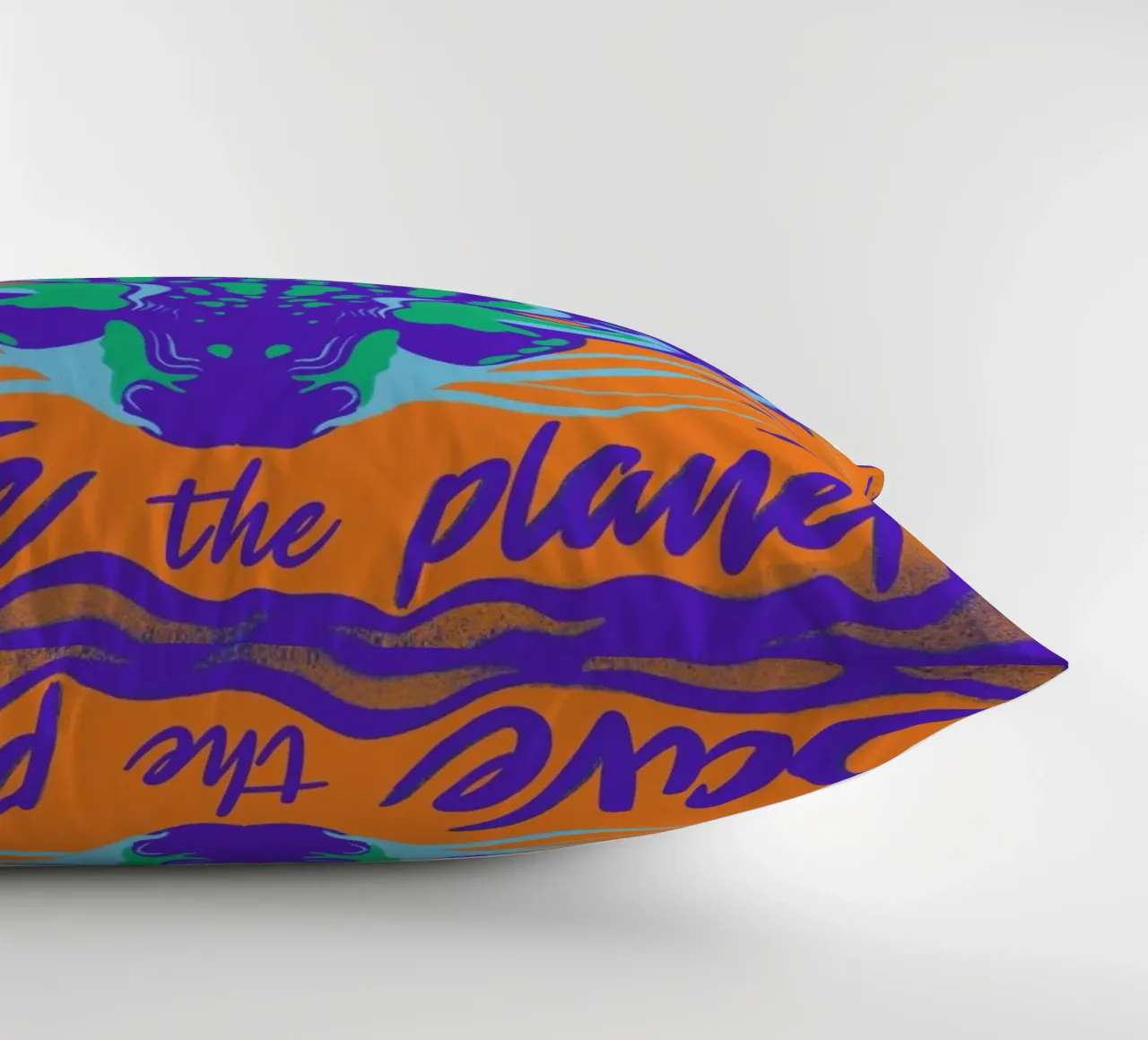Save the Planet Kissen von Kika illu