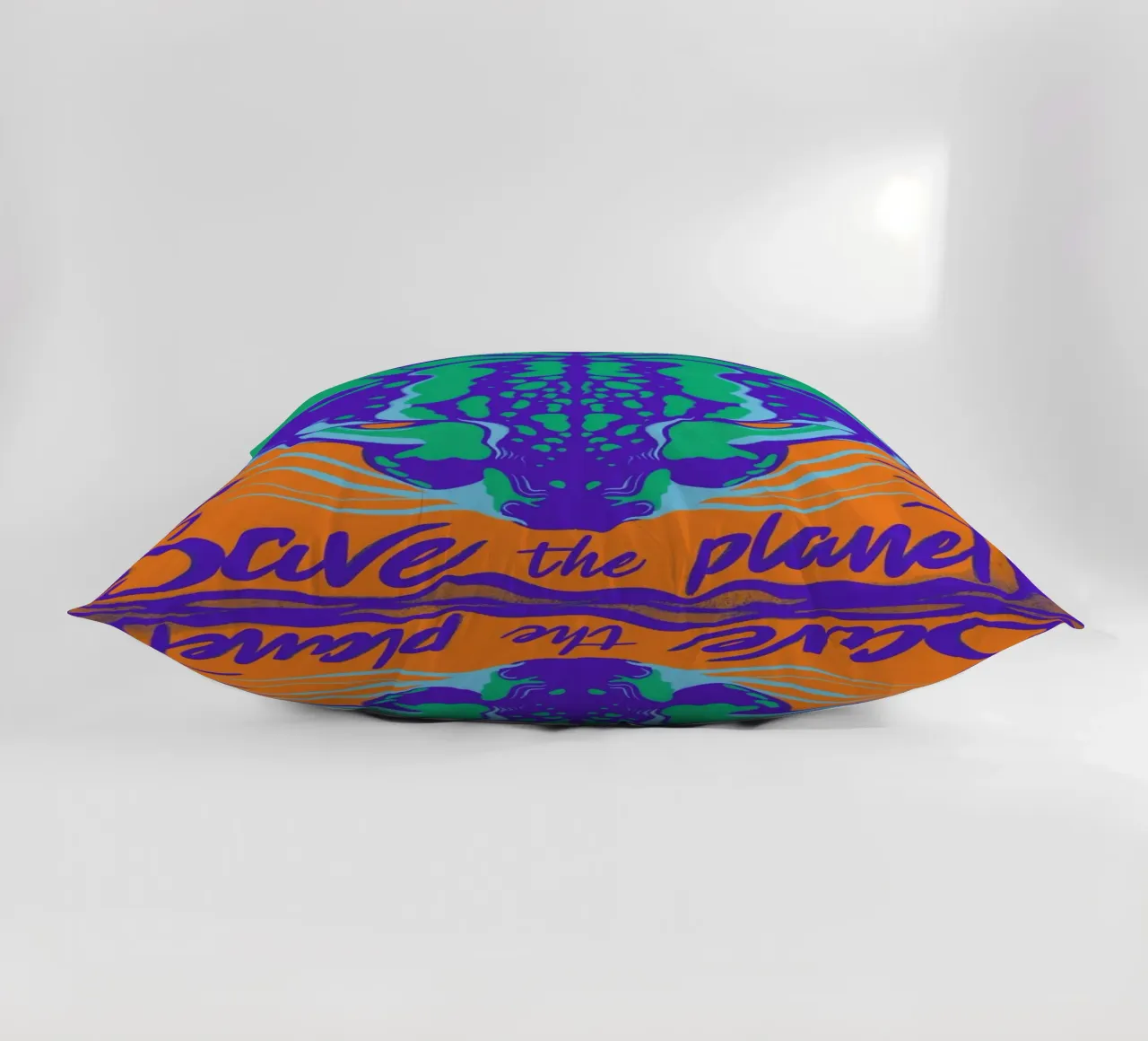 Save the Planet Kissen von Kika illu