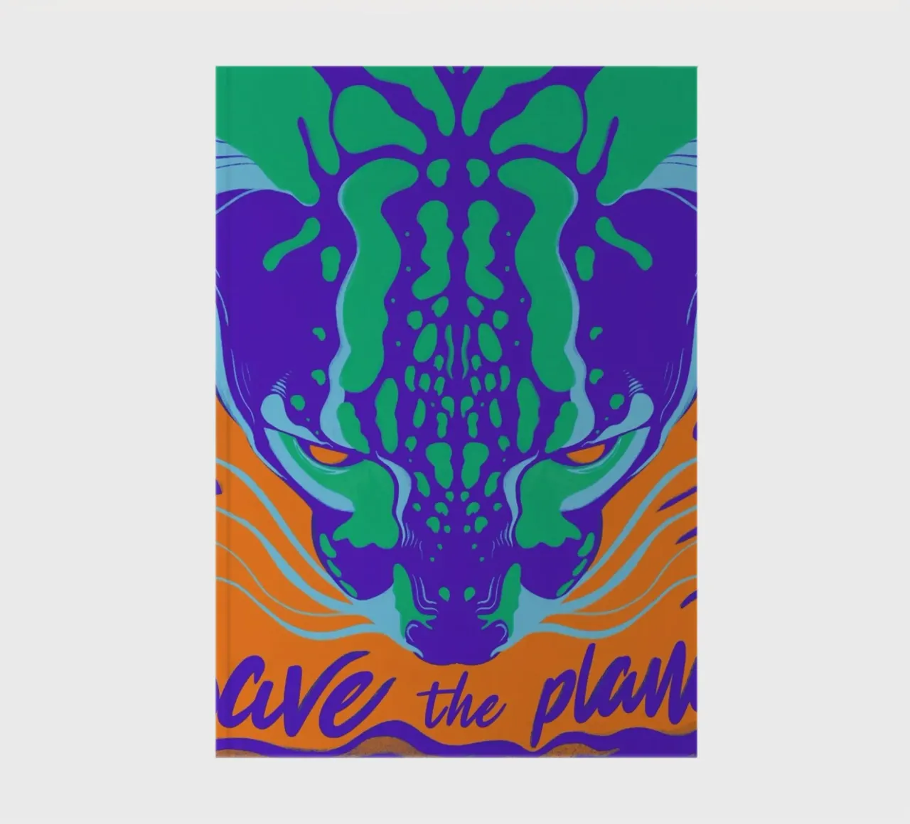 Save the Planet notebook by Kika illu