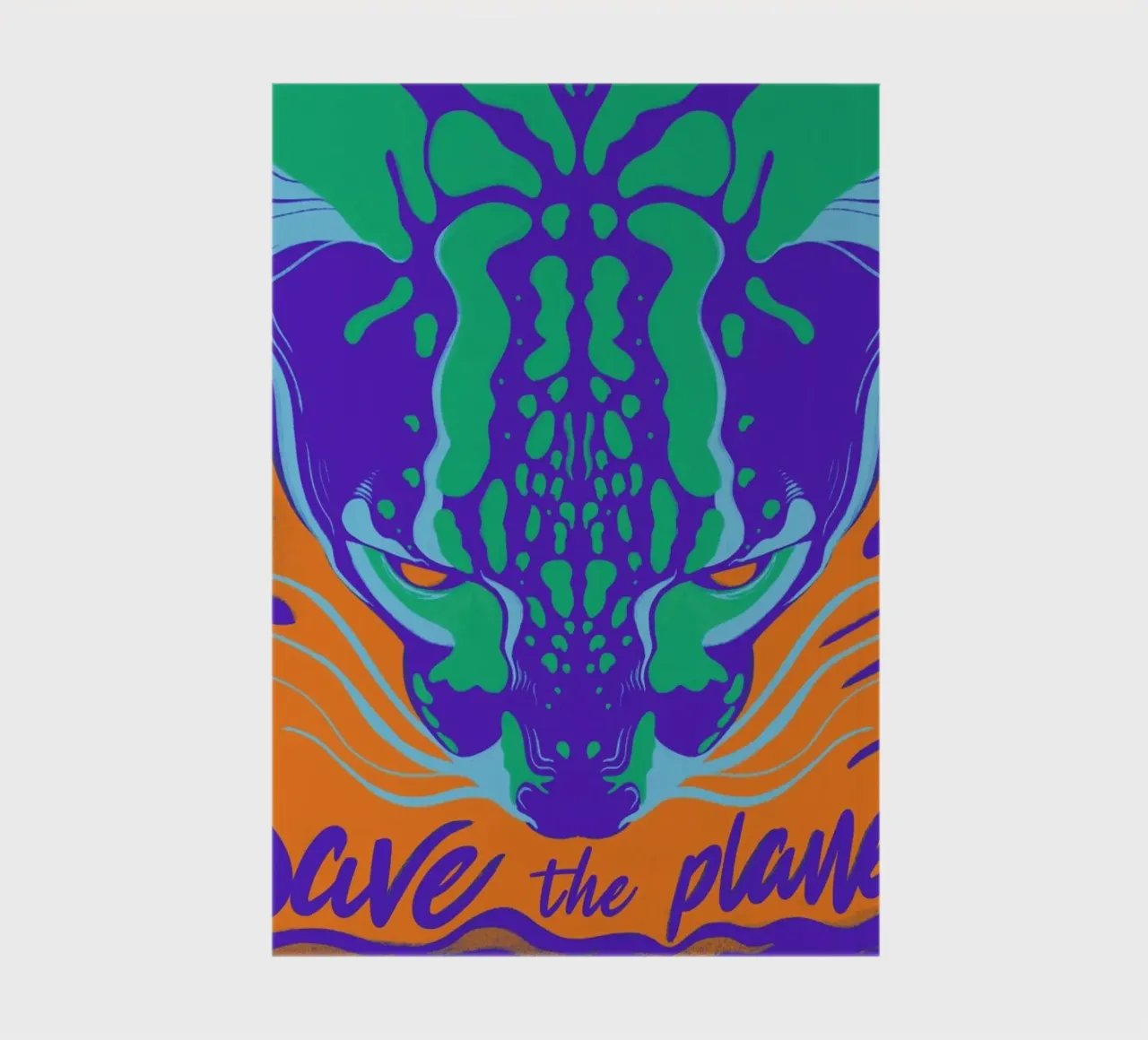 Save the Planet notebook by Kika illu