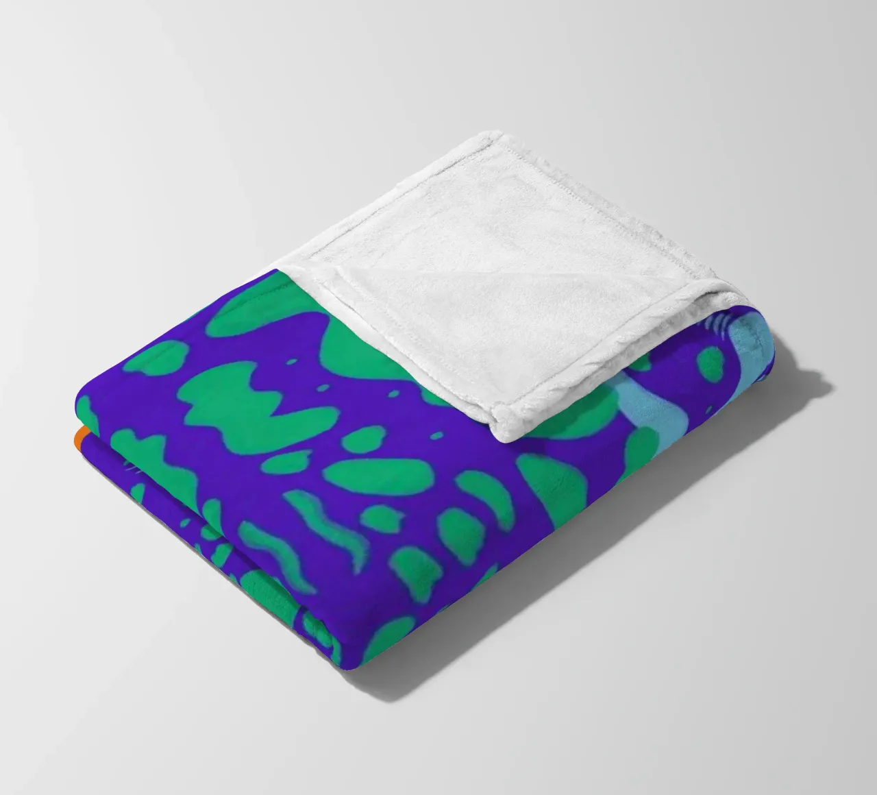 Save the Planet fleece blanket by Kika illu