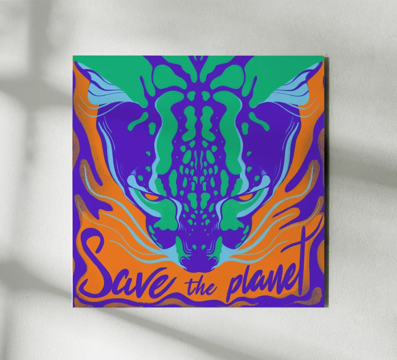 Save the Planet pannello forex da Kika illu