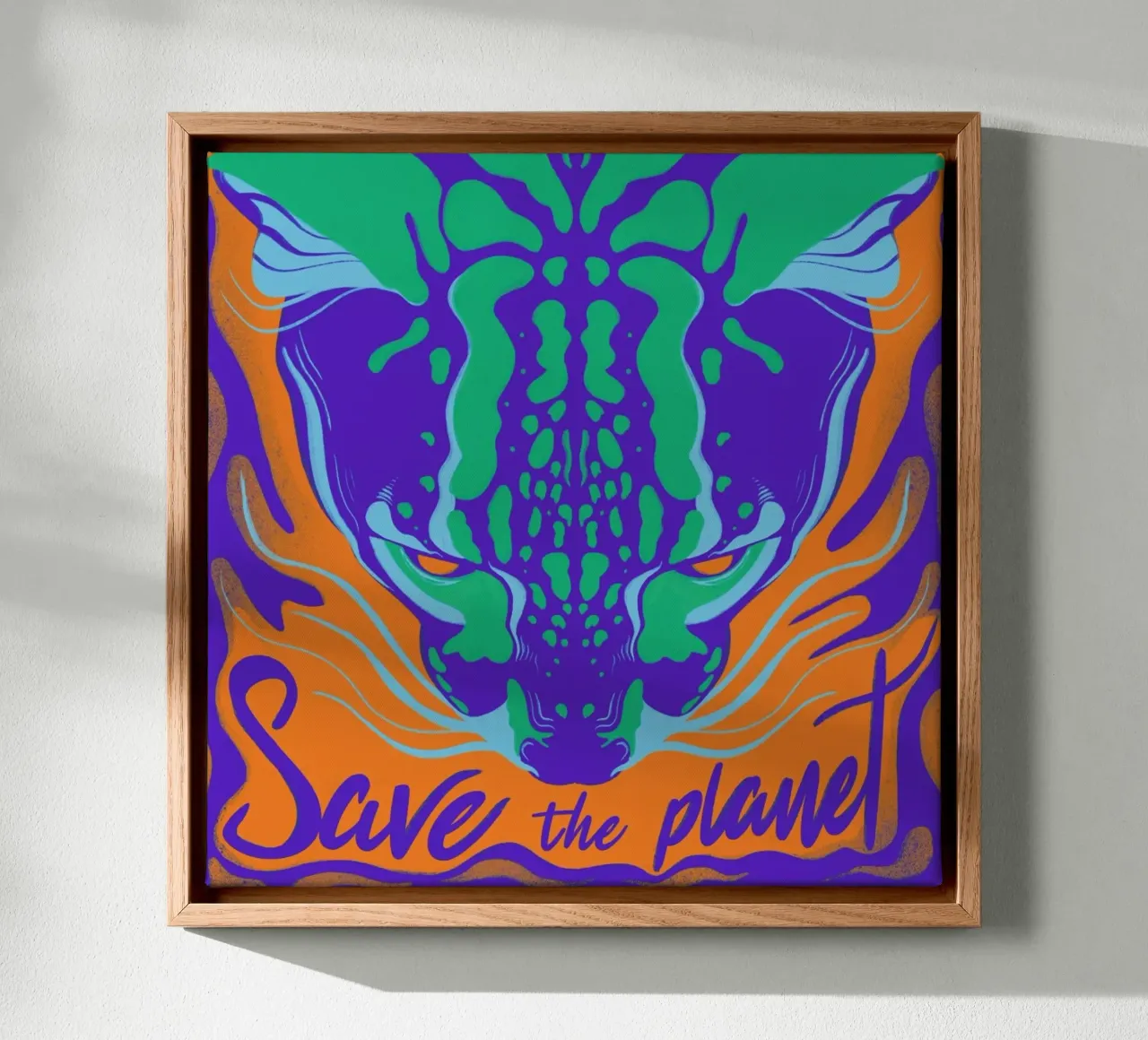 Save the Planet tela da Kika illu