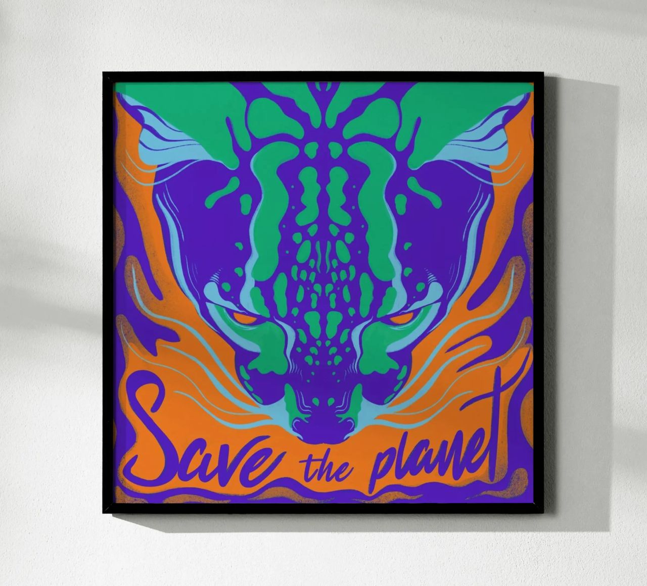 Save the Planet carta hahnemühle da Kika illu