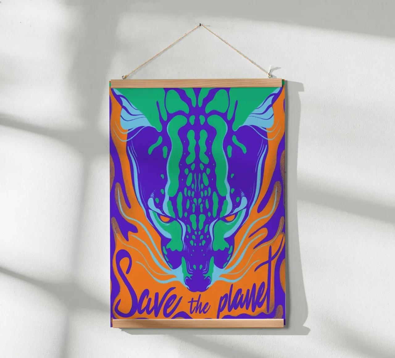 Save the Planet carta hahnemühle da Kika illu