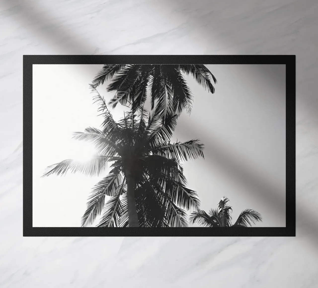 Palms doormat by Matthew Katz