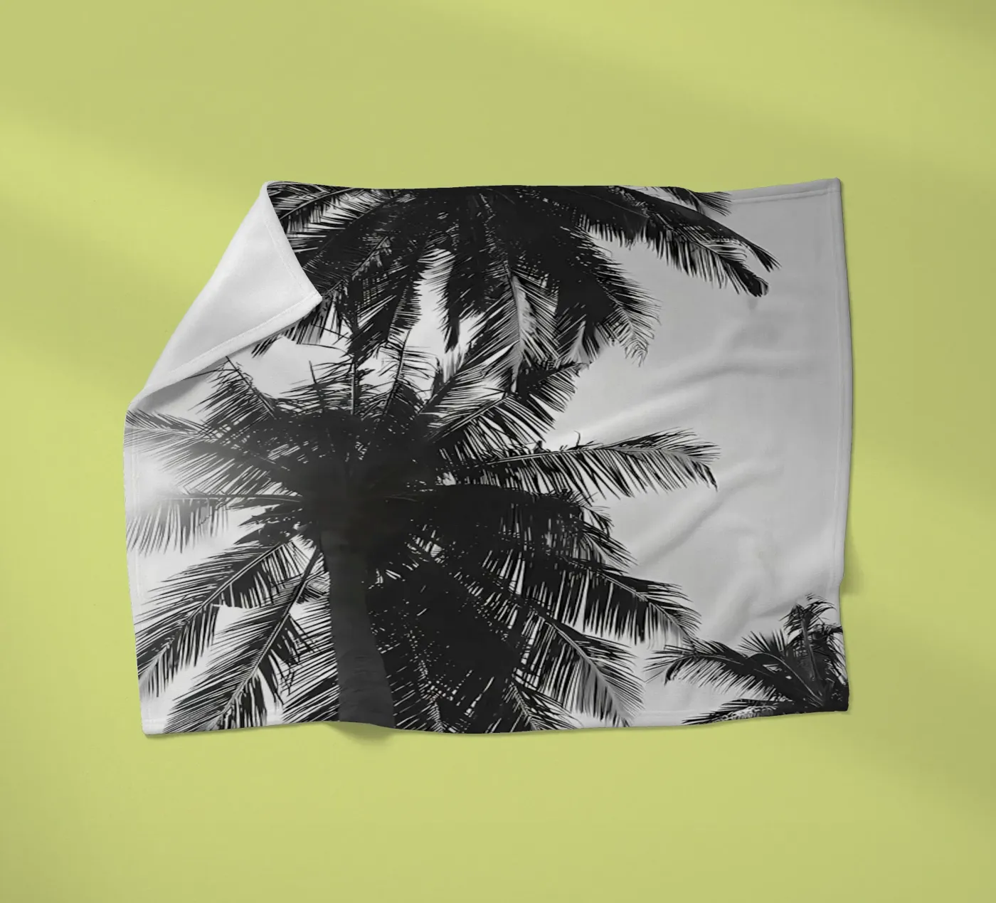 Palms fleece blanket by Matthew Katz