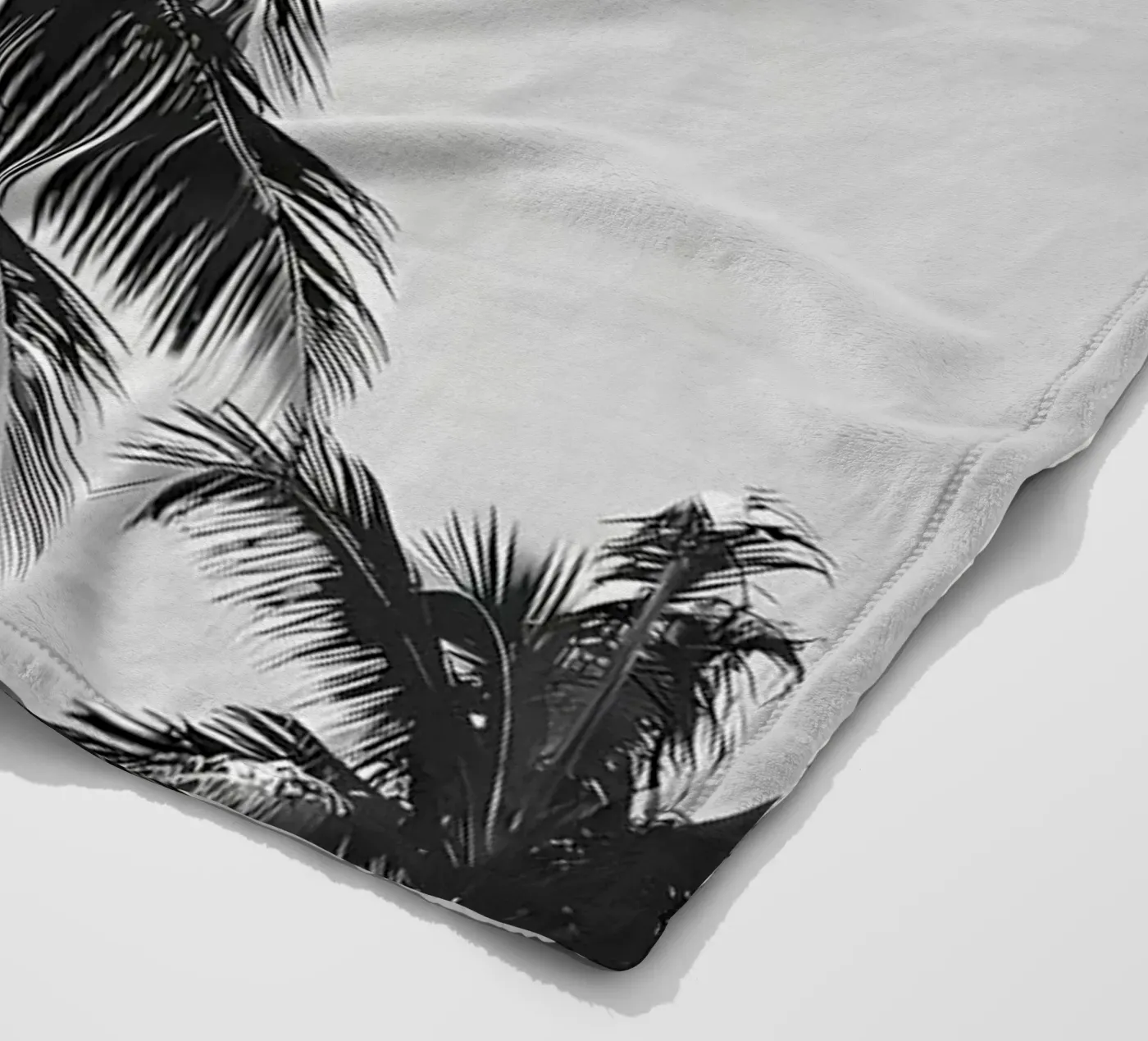 Palms fleece blanket by Matthew Katz