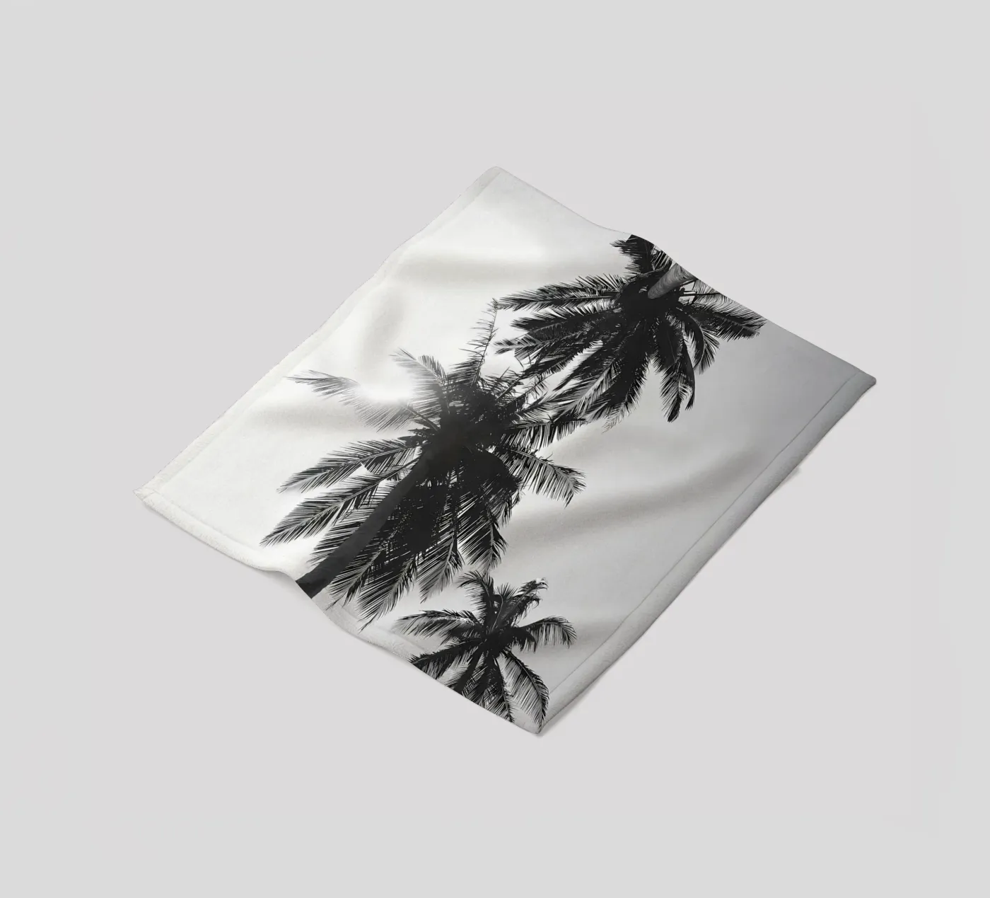 Palms fleece blanket by Matthew Katz