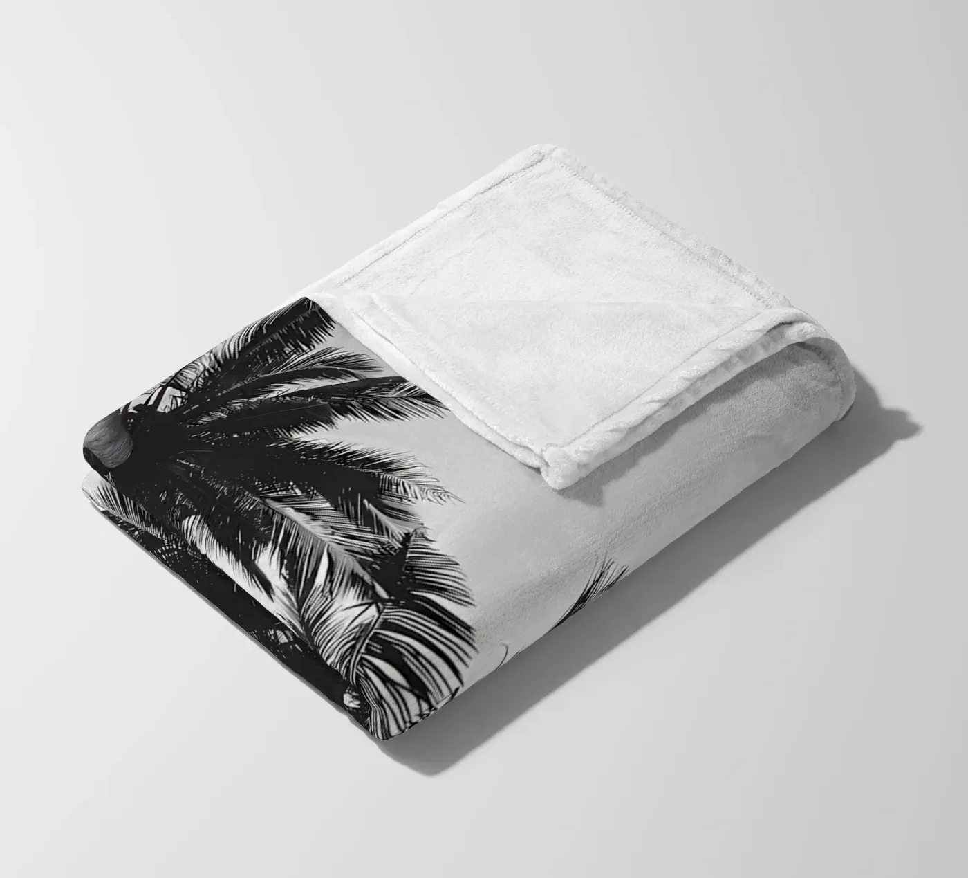 Palms fleece blanket by Matthew Katz