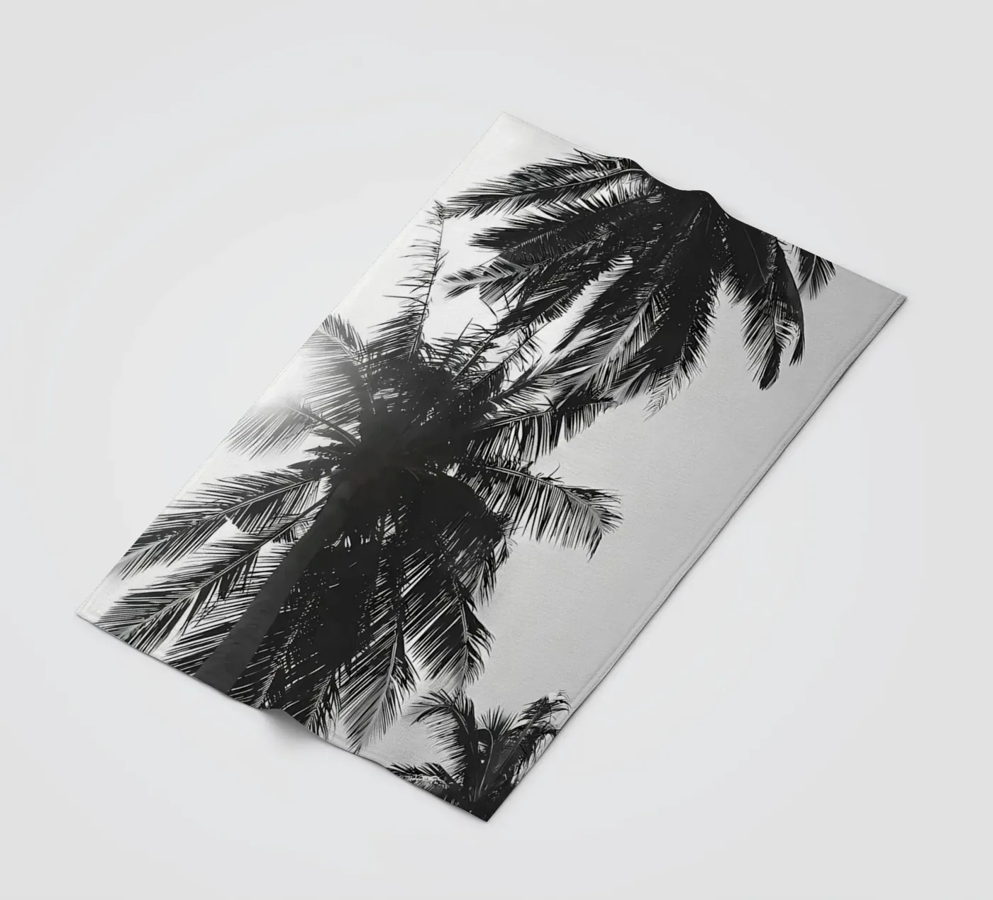Palms fleece blanket by Matthew Katz