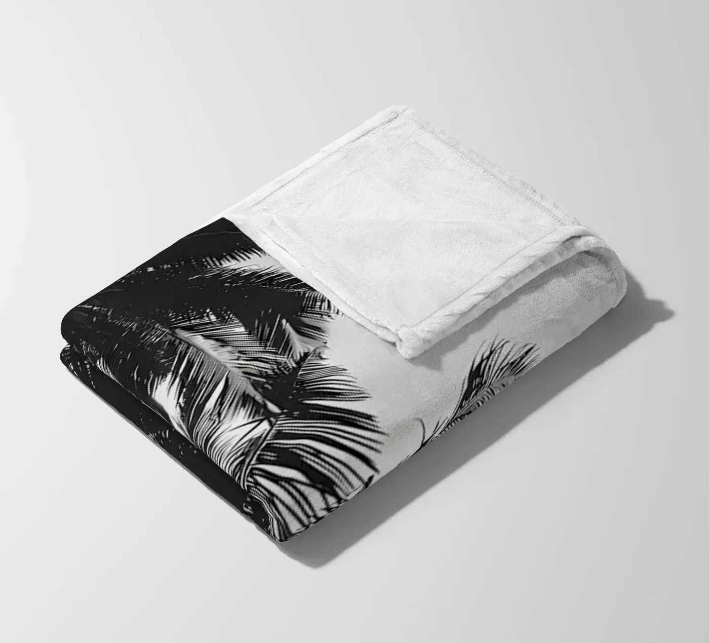 Palms fleece blanket by Matthew Katz