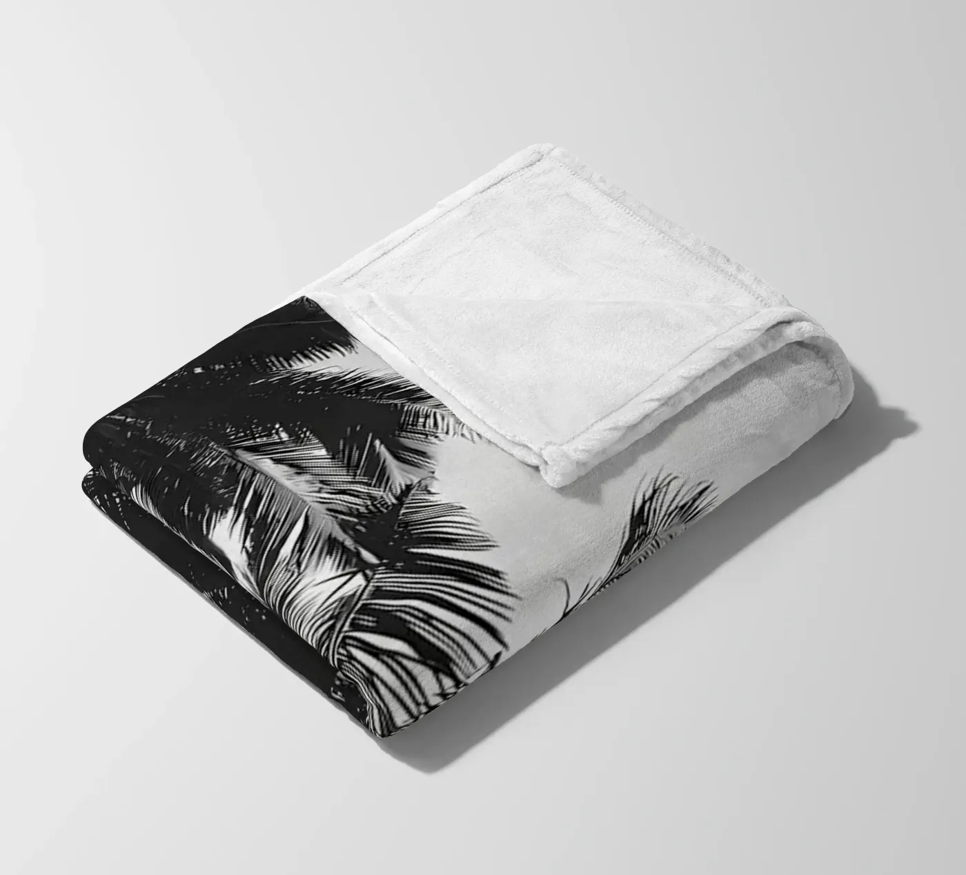Palms fleece blanket by Matthew Katz