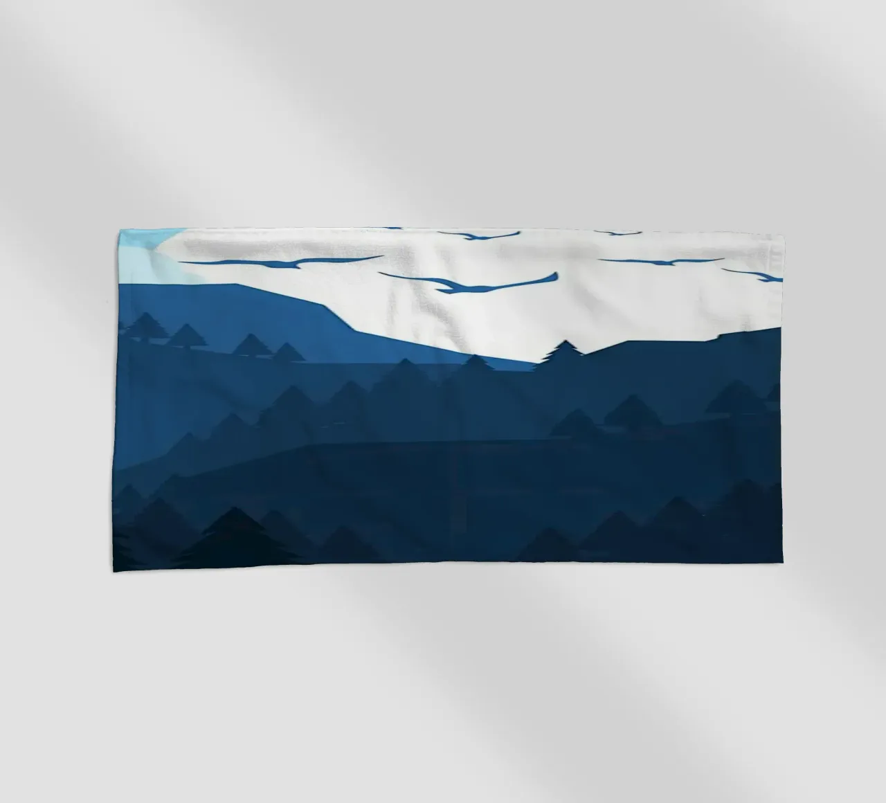 Paesaggio di montagna telo mare da Bartosz Powalka