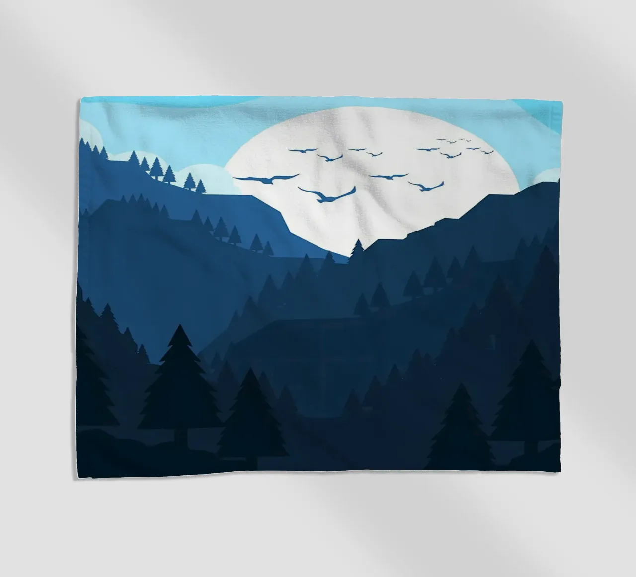Paesaggio di montagna telo mare da Bartosz Powalka