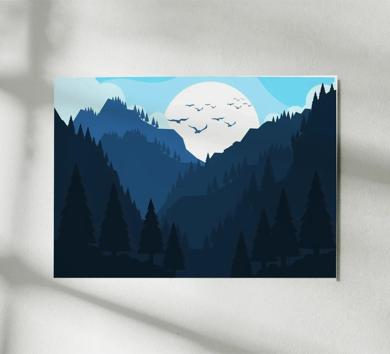 Paesaggio di montagna alluminio dibond da Bartosz Powalka