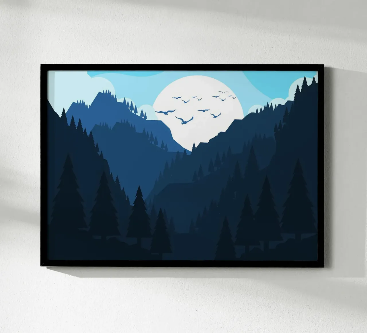 Paesaggio di montagna carta hahnemühle da Bartosz Powalka
