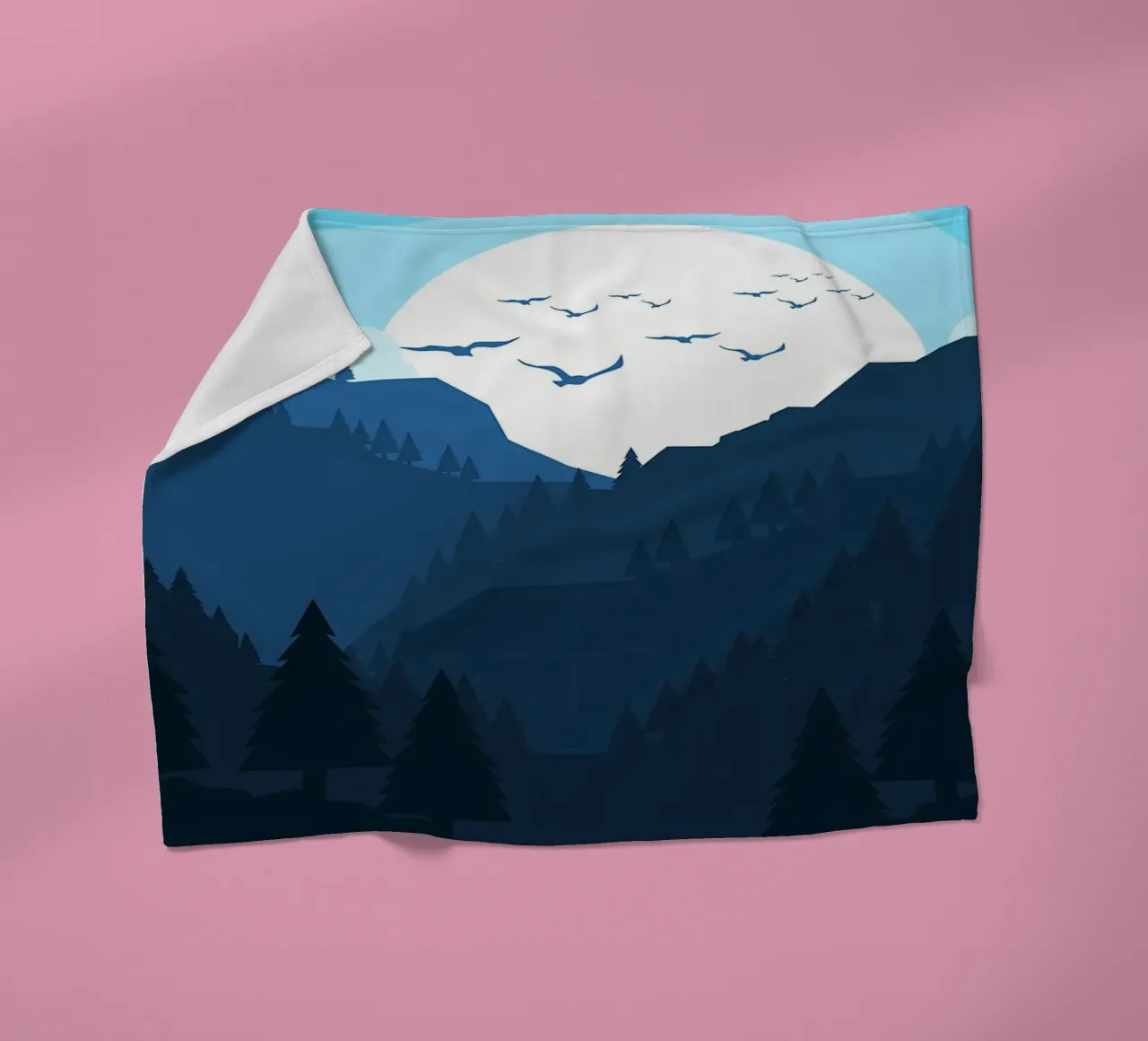 Paesaggio di montagna coperta in pile da Bartosz Powalka