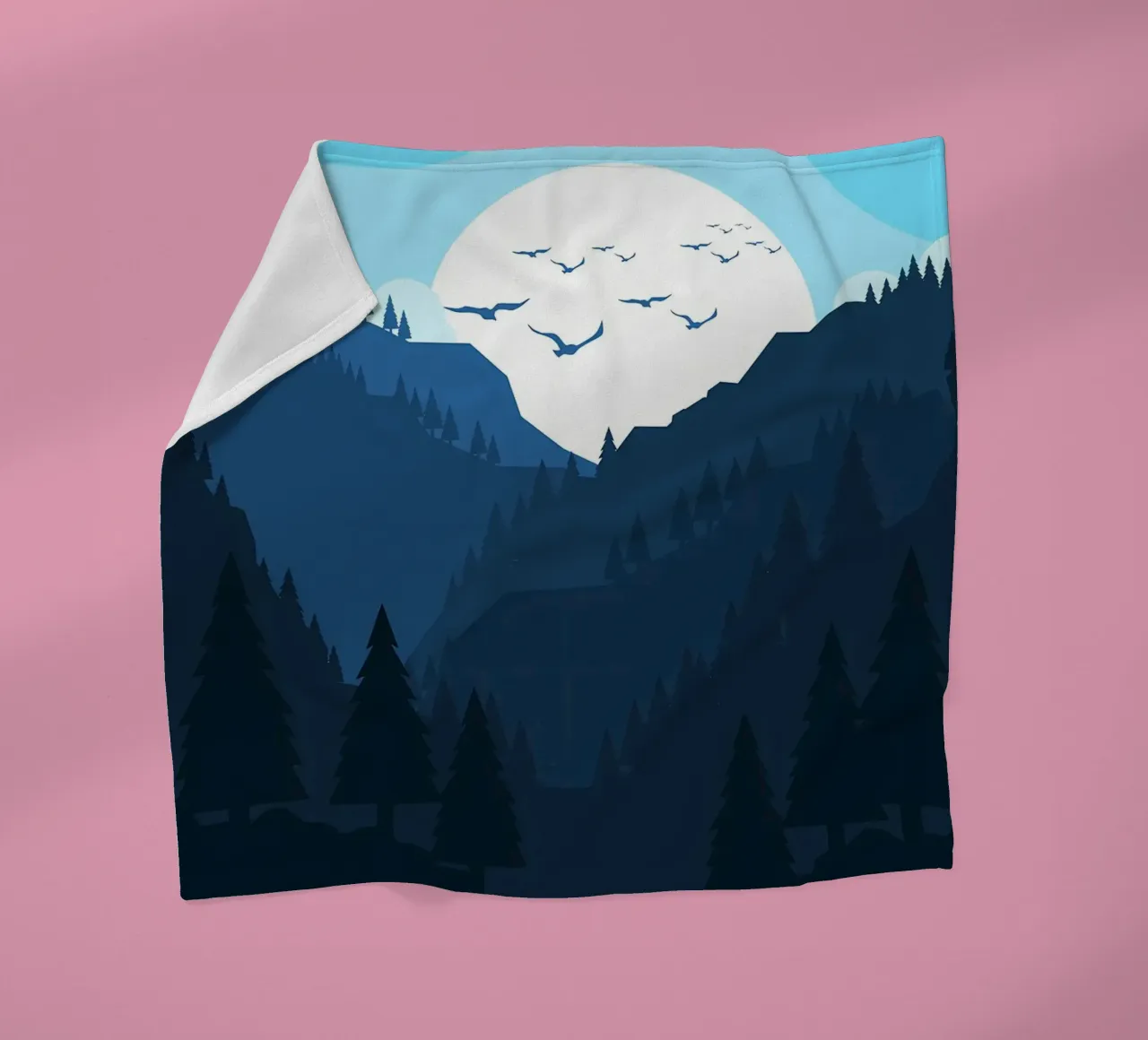 Paesaggio di montagna coperta in pile da Bartosz Powalka