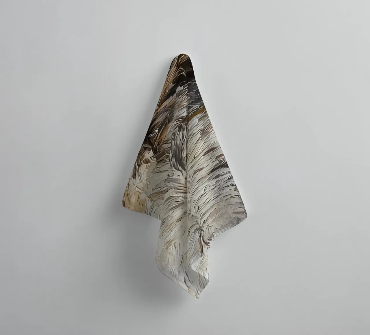 Esel mit Toilettenpapier Handtuch von Adrian Patel