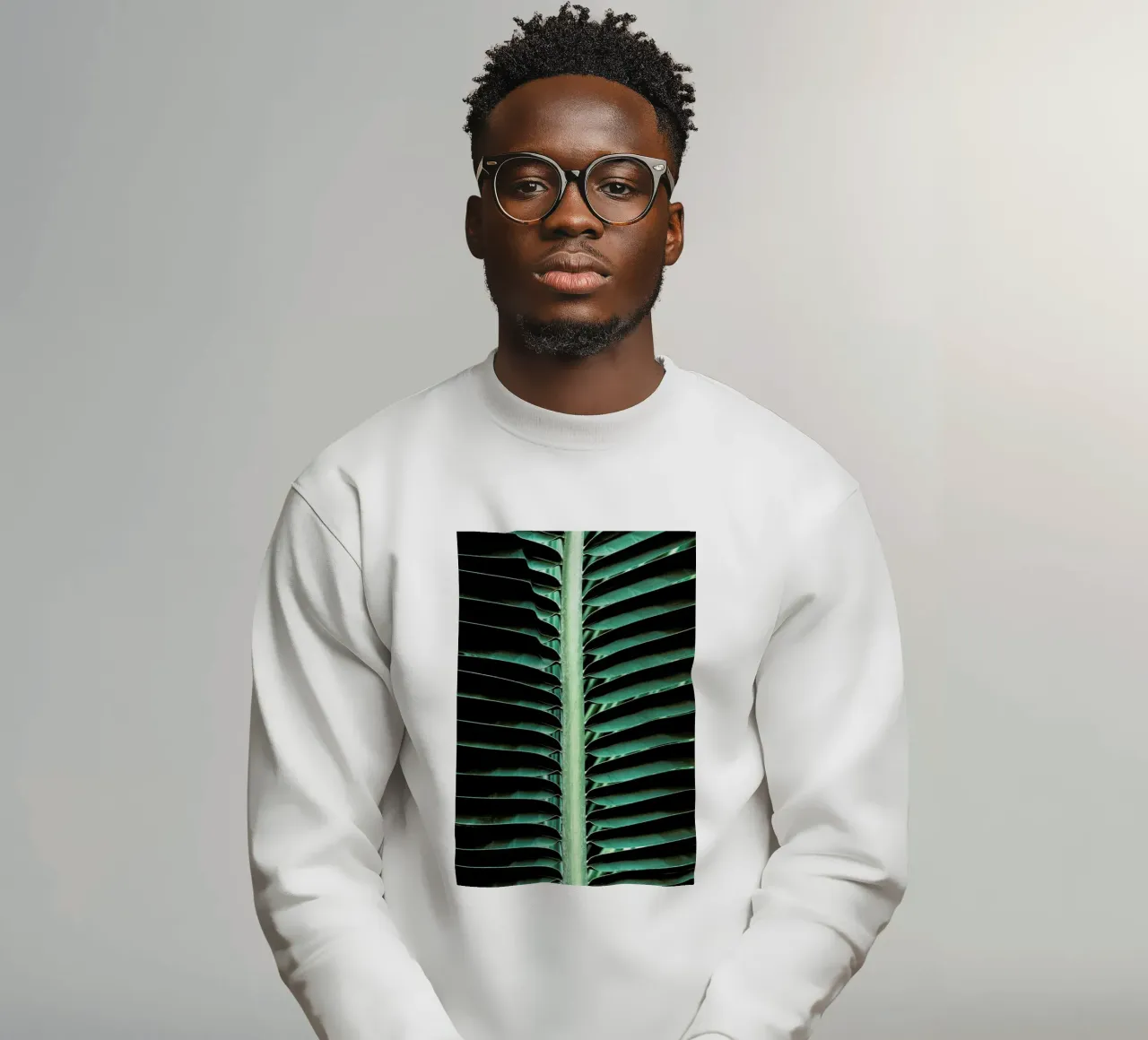 Palm Edges felpa da Flora & Fauna