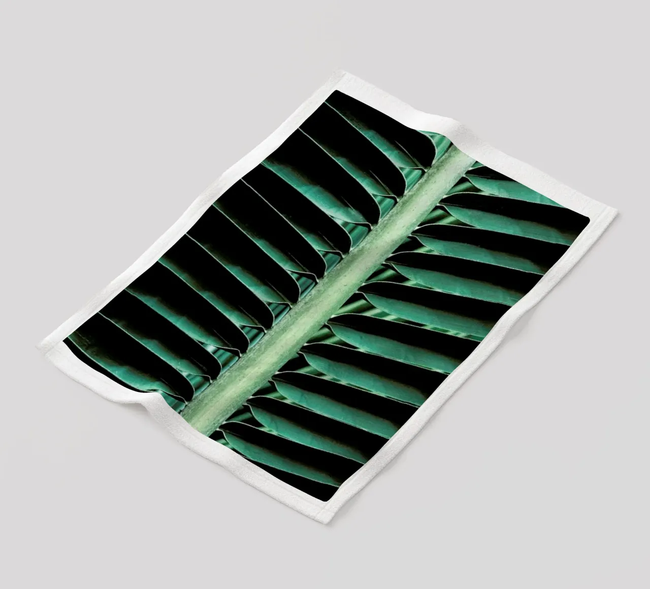 Palm Edges coperta in pile da Flora & Fauna